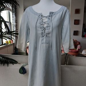 Rag & Bone Lightwash Denim Casual Dress